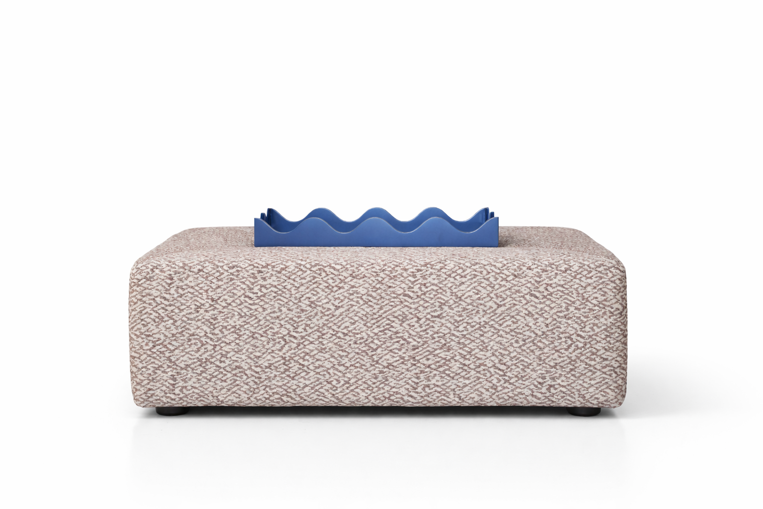 Manuel Ottoman With Tray