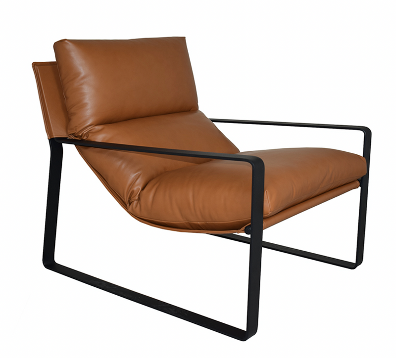 Leather Sling Chair