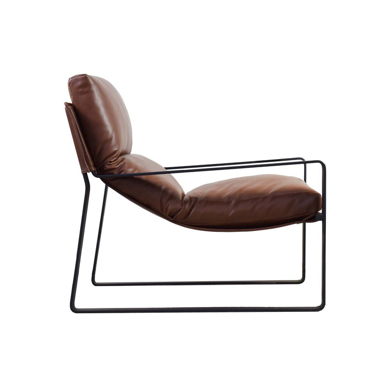 Leather Sling Chair