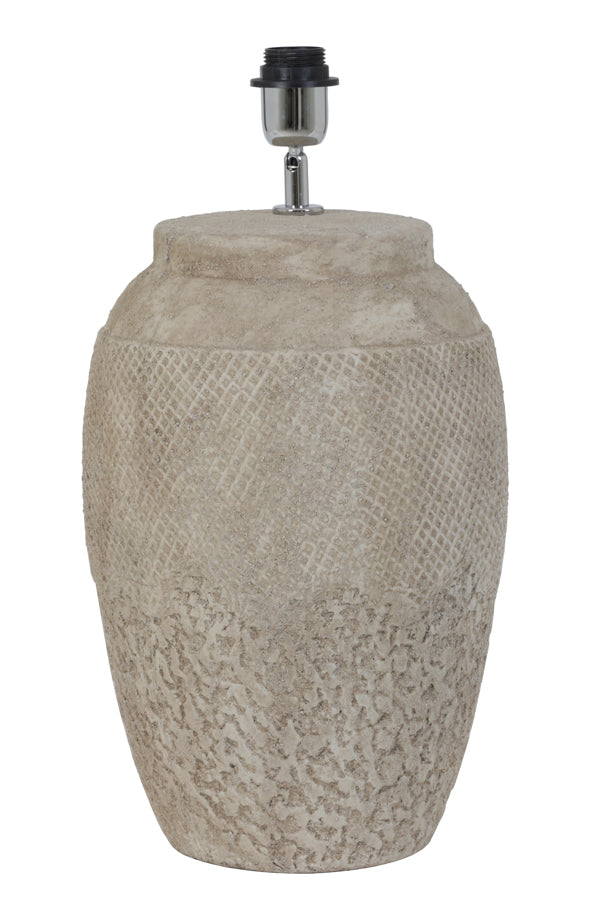 VERTAS ceramics cement lamp base