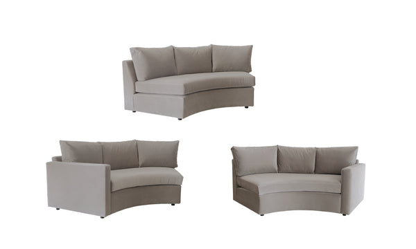 Circa Velvet Modular Sofa